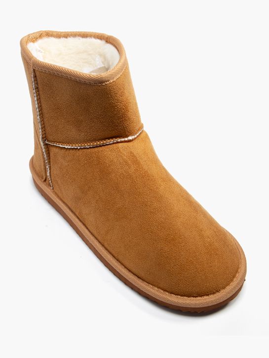 Casa mia Plush slipper Brown 101790 2