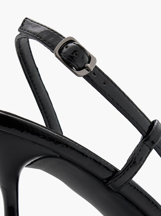 Catwalk Slingback salonke Crna 101931 6