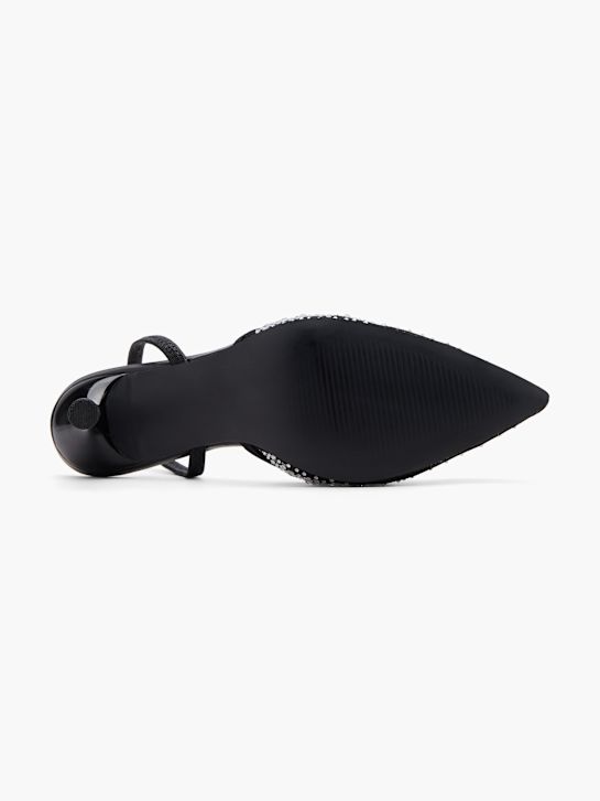 Catwalk Slingback heel Black 102010 4