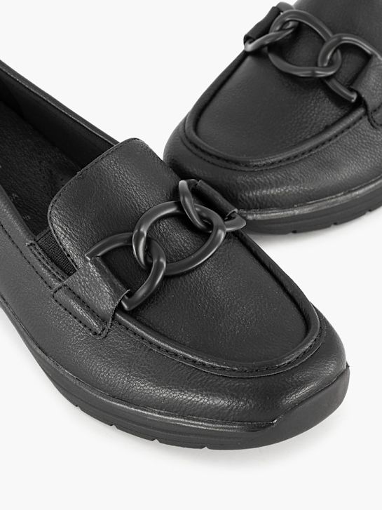 Easy Street Loaferice Crna 105500 5