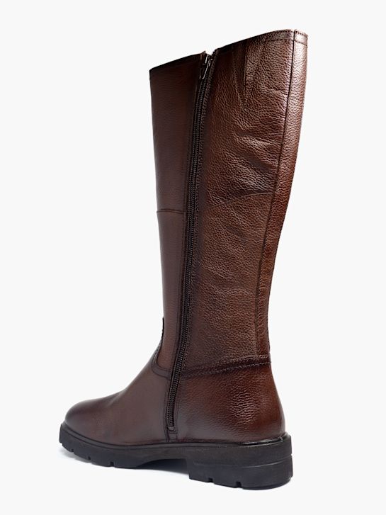 5th Avenue Knee high boot Brown 102116 3