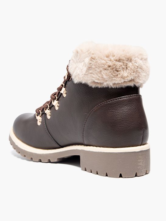 Graceland Lace-up boot Brown 102290 3