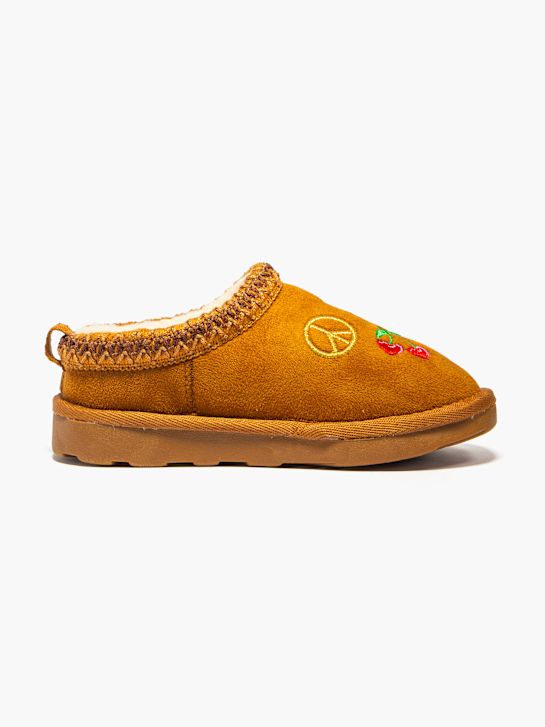 Graceland Closed-back slipper Brown 102817 1