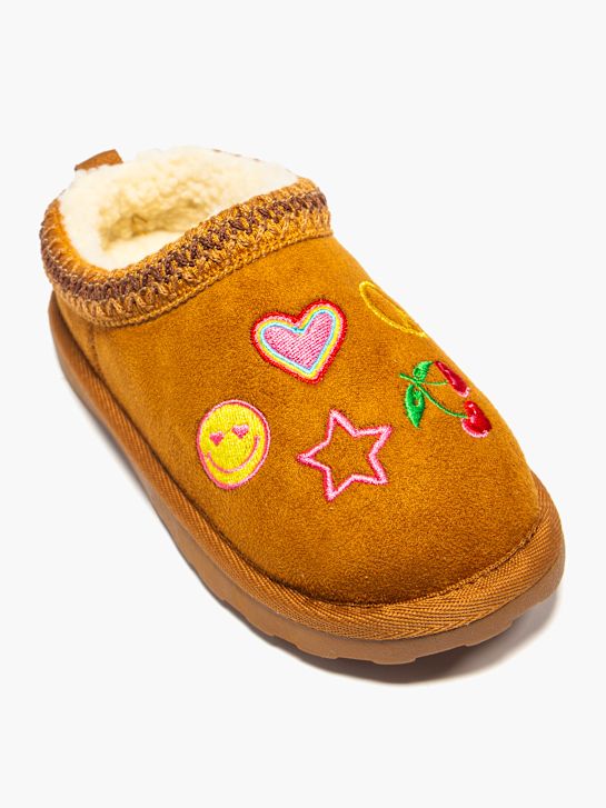 Graceland Closed-back slipper Brown 102817 2