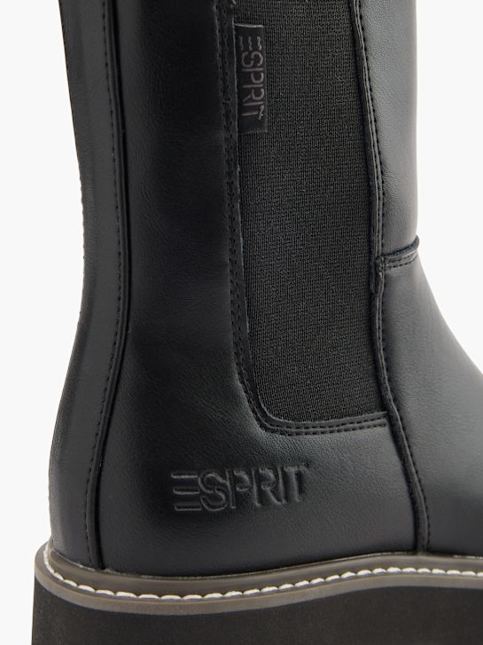 ESPRIT Chelsea boty Černá 103001 5
