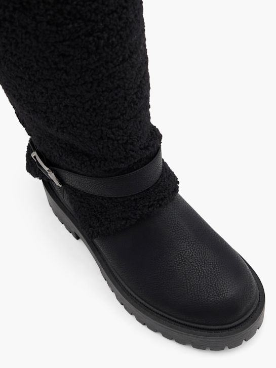 Catwalk Ilgaauliai batai Juoda 103330 2
