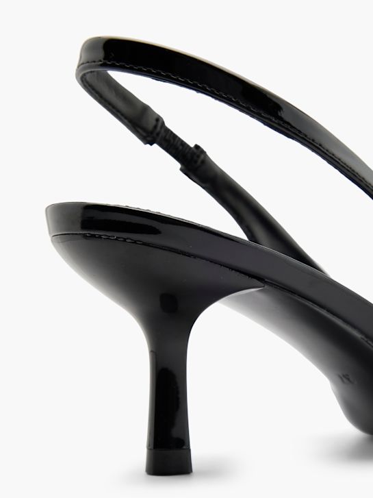 Catwalk Décolleté con cinturino Nero 103444 6