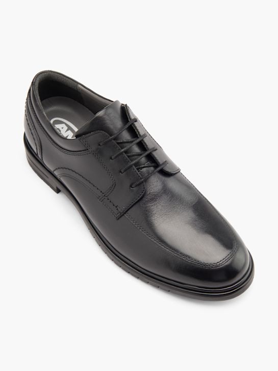 AM SHOE Stringata Nero 104420 2