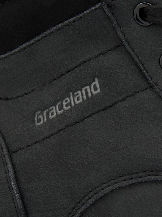 Graceland Čizme na pertlanje Crna 104536 5