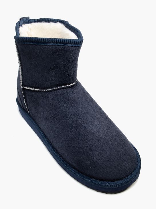 Casa mia Plush slipper Blue 104539 2