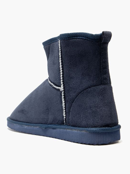 Casa mia Plush slipper Blue 104539 3