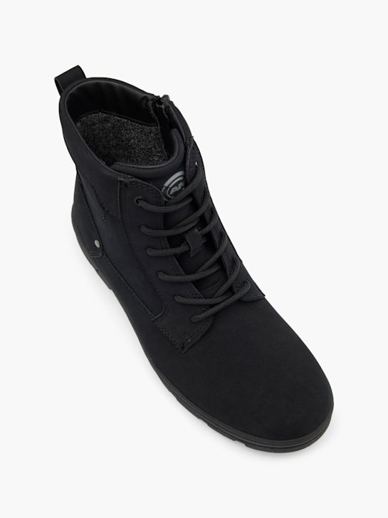 AM SHOE Čizme na pertlanje Crna 104830 2