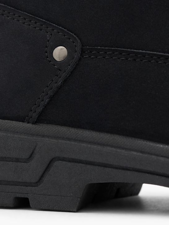 AM SHOE Čizme na pertlanje Crna 104830 5