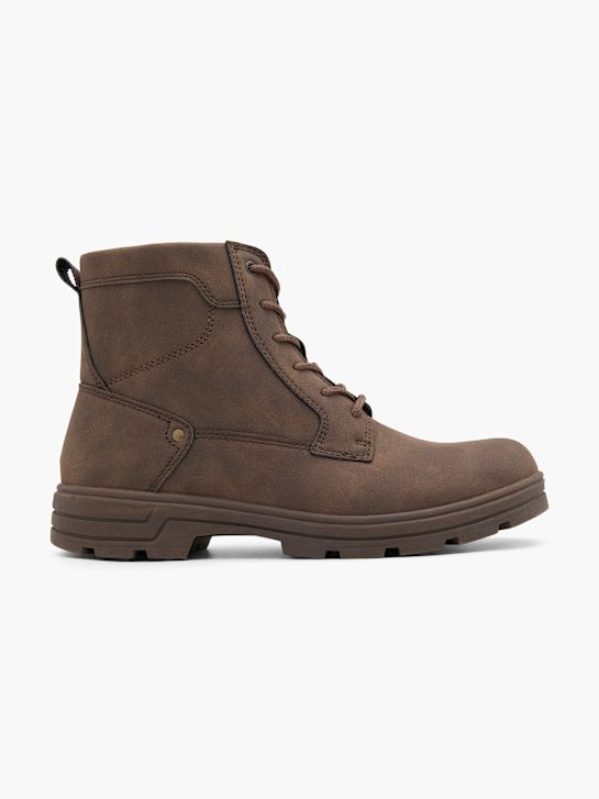 AM SHOE Čizme na pertlanje Braon 104829 1
