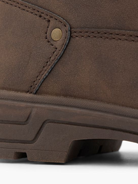 AM SHOE Čizme na pertlanje Braon 104829 5