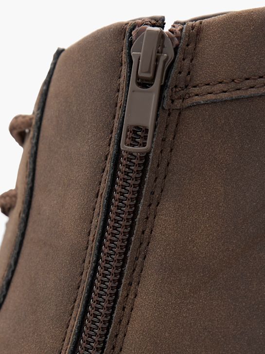 AM SHOE Čizme na pertlanje Braon 104829 6