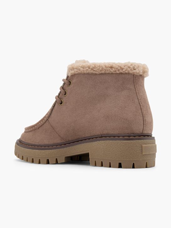 Graceland Lace-up boot Taupe 105395 3