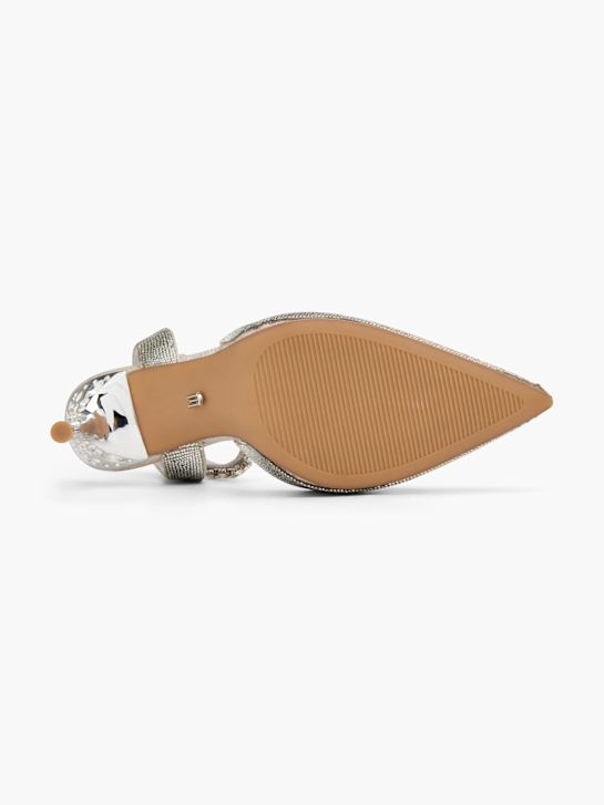 Wicked Spangenpumps Silber 105442 4