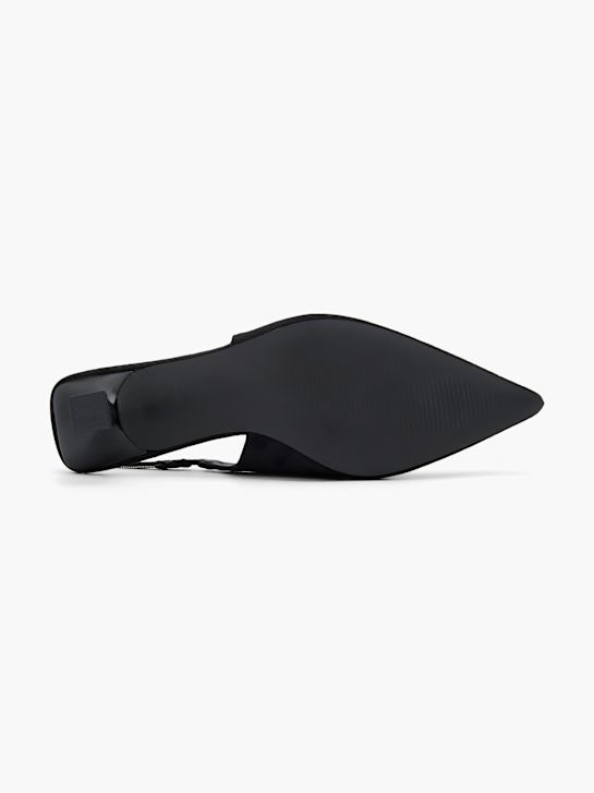 Catwalk Slingback salonke Crna 106090 4