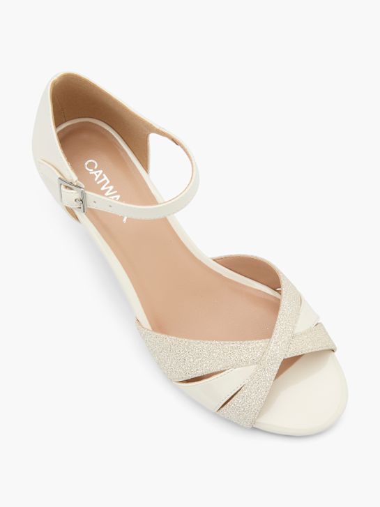 Catwalk Sandale z visoko peto Umazano bela 106185 2