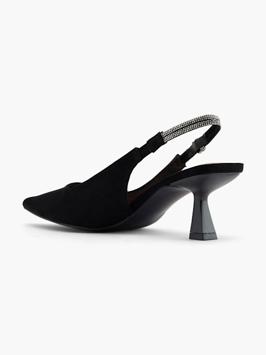 Catwalk Décolleté con cinturino Nero 110703 3