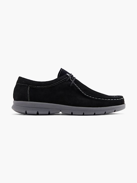 AM SHOE Halbschuh Schwarz 111043 1