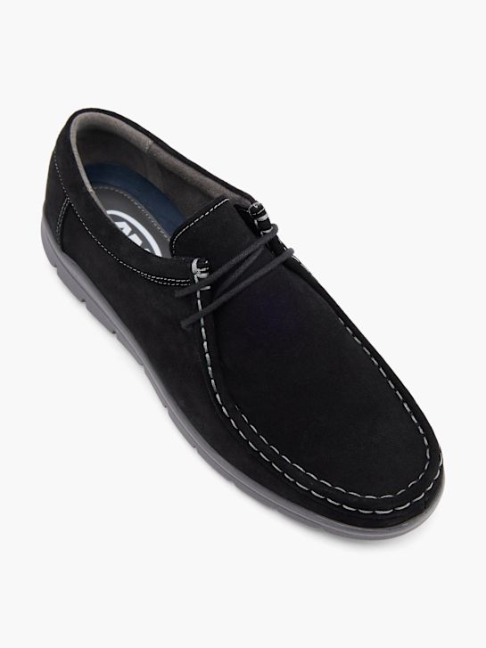 AM SHOE Halbschuh Schwarz 111043 2