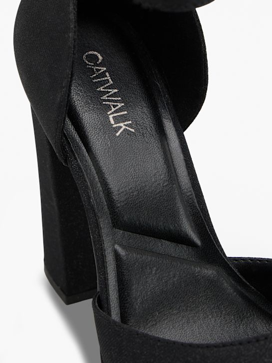 Catwalk Décolleté con fibbia Nero 111051 5