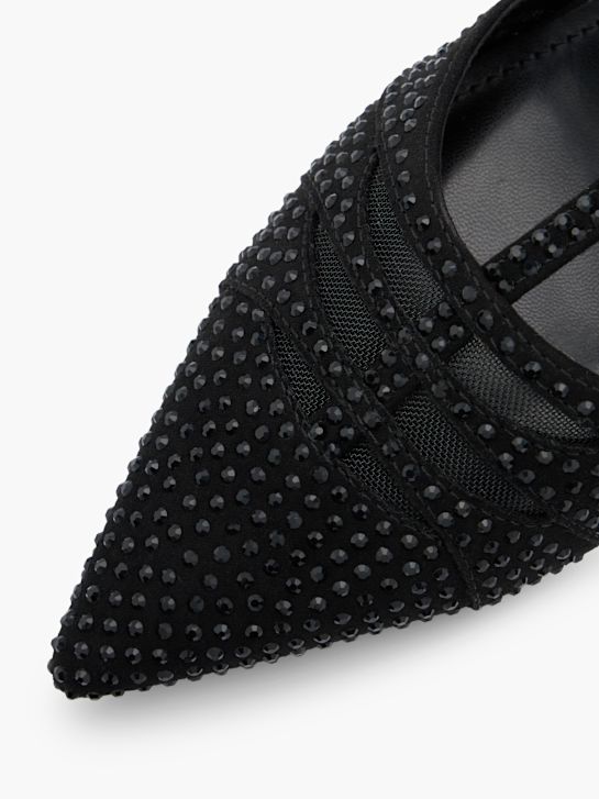Catwalk Décolleté con fibbia Nero 111473 5