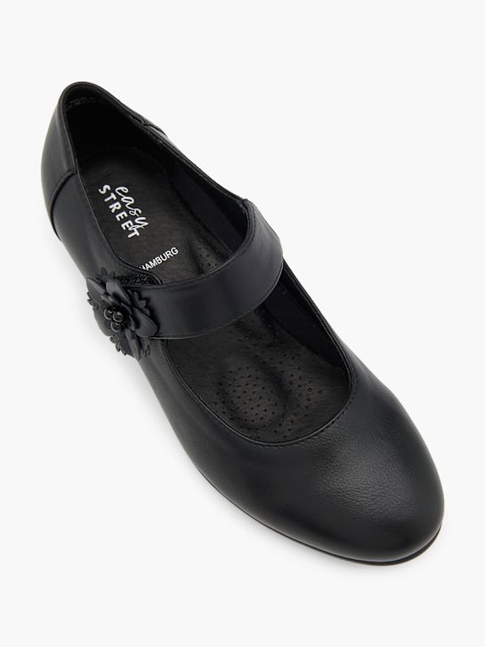 Easy Street Strapped heel Black 120096 2