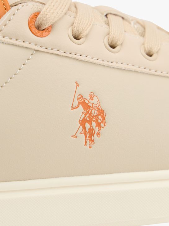 U.S. Polo Sapatilha Beige 120223 5