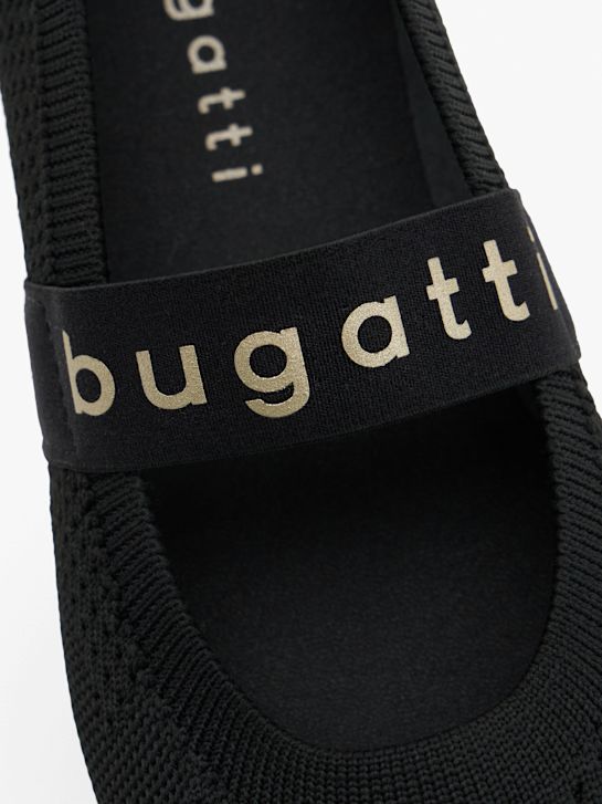 bugatti Ballerines Noir 121890 5