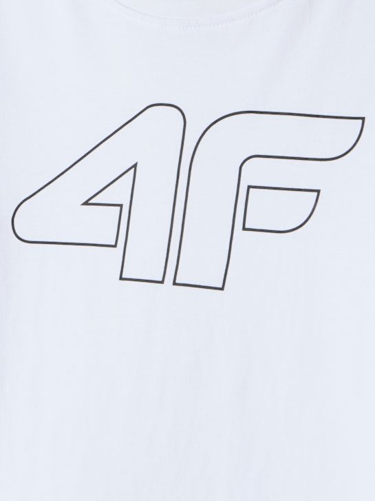 4F Marškinėliai Balta 122260 3