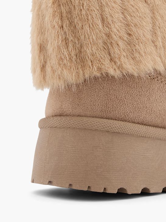 Claudia Ghizzani Botki zimowe Beżowy 122341 6