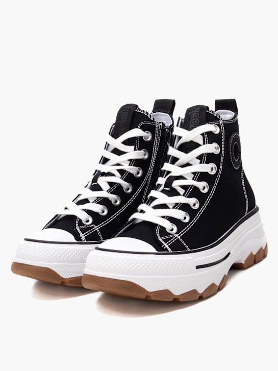 Xti Sneakers tipo bota Negro 122466 4