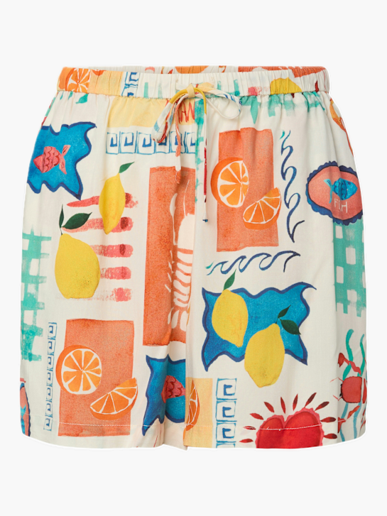 PIECES Short Orange 122729 2
