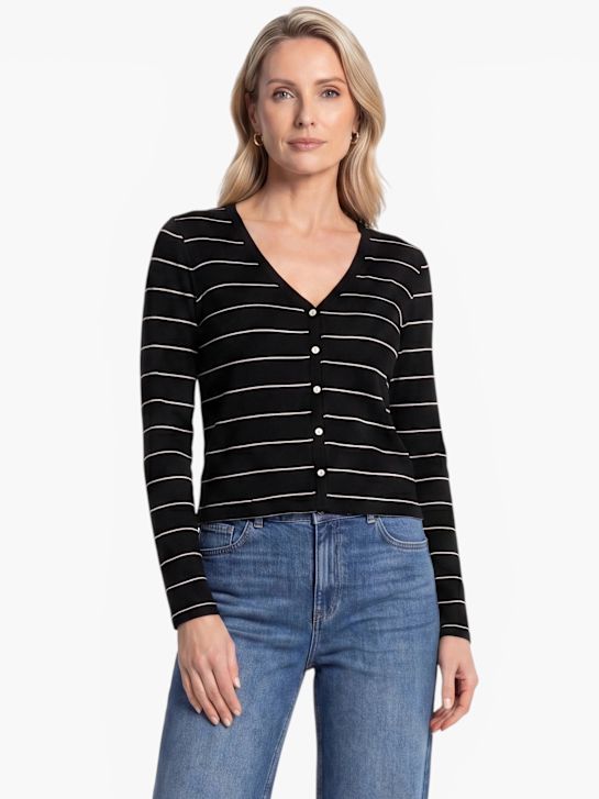 PIECES Sweter z dzianiny Czarny 122780 3