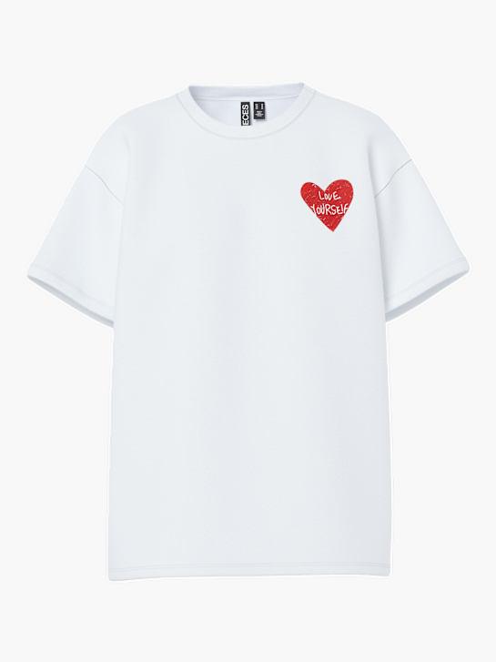 PIECES T-Shirt Weiß 122781 2
