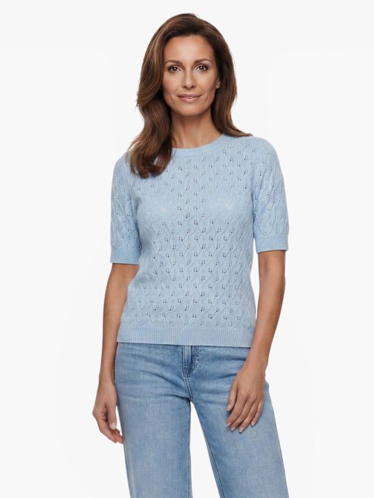 PIECES T-Shirt Jasnoniebieski 122791 4