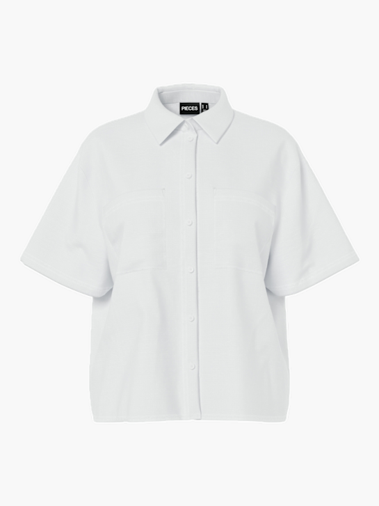 PIECES Bluse Weiß 122876 2