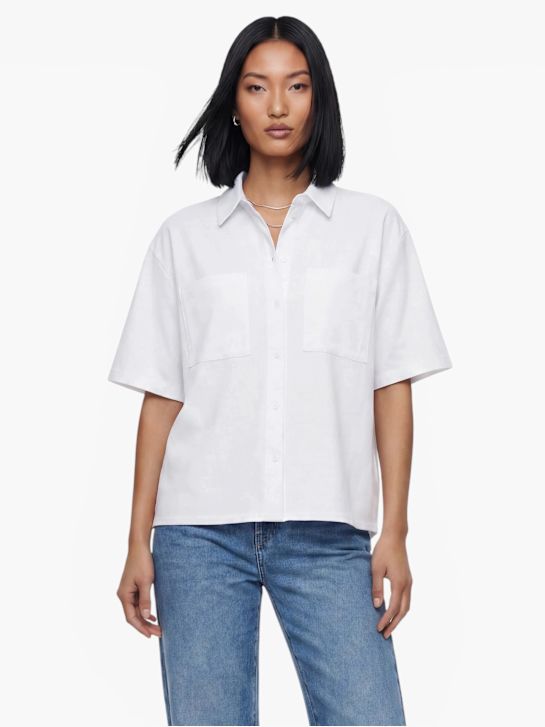 PIECES Bluse Weiß 122876 4