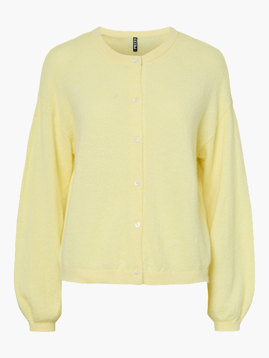 PIECES Pull en mailles Jaune 122888 2
