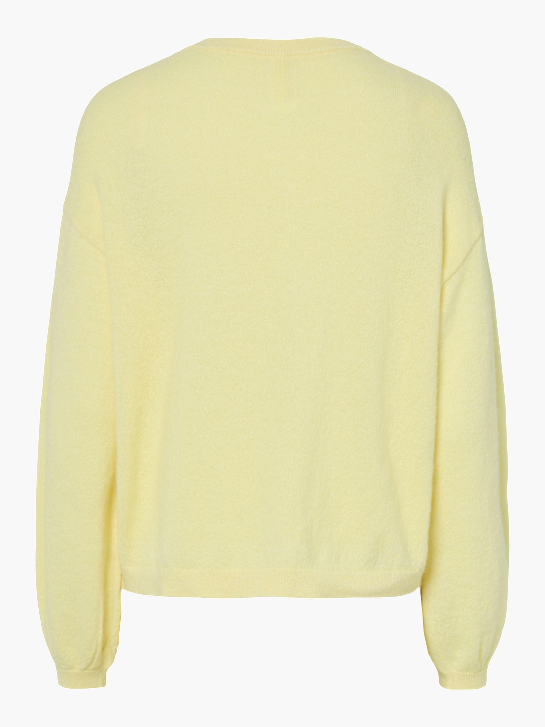 PIECES Pull en mailles Jaune 122888 3