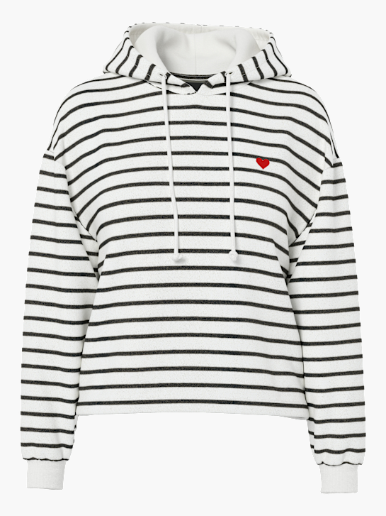 PIECES Sweat à capuche Blanc 122948 2