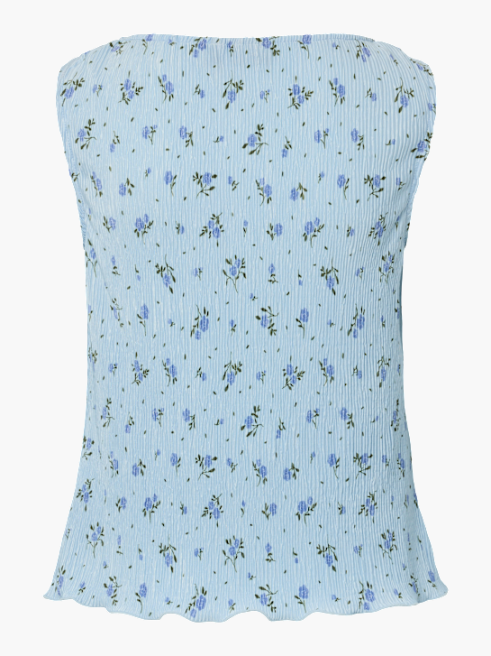 PIECES Top Hellblau 122977 3
