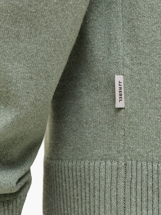 JJ Rebel Pull en mailles Vert 123000 4