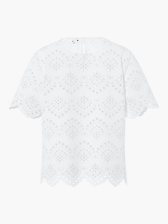 PIECES Tee-shirt Blanc 123006 3
