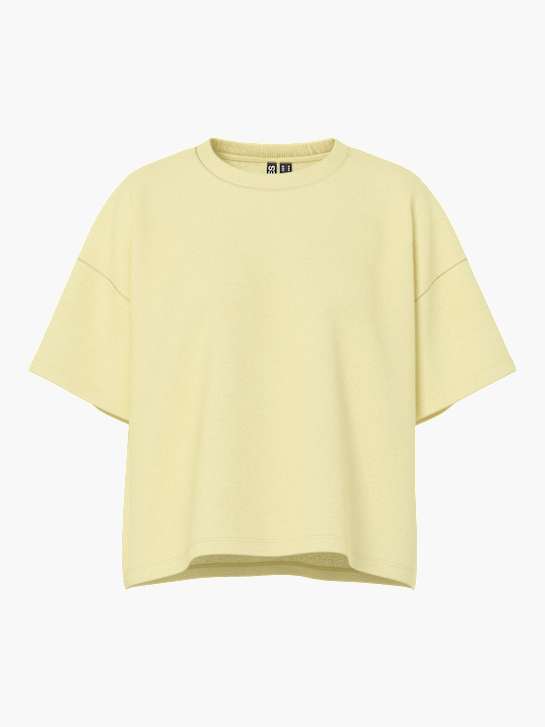 PIECES Tee-shirt Jaune 123017 2