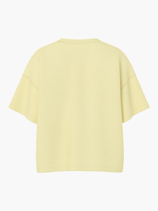 PIECES Tee-shirt Jaune 123017 3