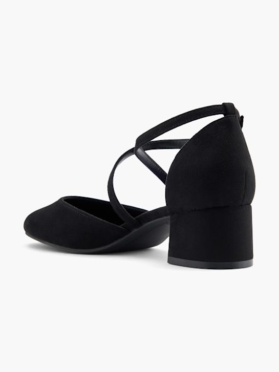 Graceland Strapped heel Black 123148 3